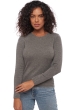 Cachemire pull femme col rond line marmotte chine m