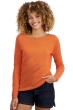Cachemire pull femme col rond tennessy first nectarine xs
