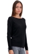 Cachemire pull femme col rond tennessy first noir l