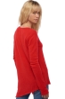Cachemire pull femme col rond zaia rouge xl