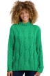 Cachemire pull femme col roule twiggy new green xl