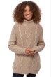 Cachemire pull femme col roule zenith natural stone l