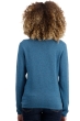 Cachemire pull femme zip capuche thames first manor blue s
