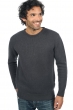 Cachemire pull homme col rond bilal anthracite s