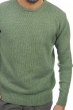 Cachemire pull homme col rond bilal vert chine xs