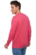 Cachemire pull homme col rond nestor 4f rose shocking m