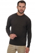 Cachemire pull homme col rond nestor marron chine 3xl