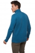 Cachemire pull homme col roule achille manor blue s