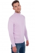 Cachemire pull homme col roule artemi lilas 2xl