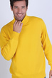 Cachemire pull homme col roule edgar 4f tournesol 4xl