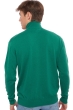 Cachemire pull homme col roule edgar vert anglais m