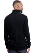 Cachemire pull homme col roule tobago first noir m