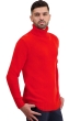 Cachemire pull homme col roule tobago first tomato 3xl