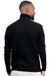 Cachemire pull homme col roule torino first noir l