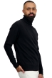 Cachemire pull homme col roule torino first noir m