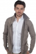 Cachemire pull homme les intemporels jo natural brown marmotte chine xs