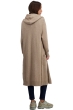 Cachemire robe manteau femme thonon natural brown xs