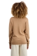 Chameau pull femme col rond thelma camel naturel l