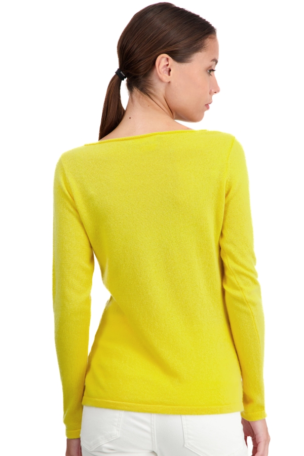 Cachemire pull femme col rond tennessy first daffodil m