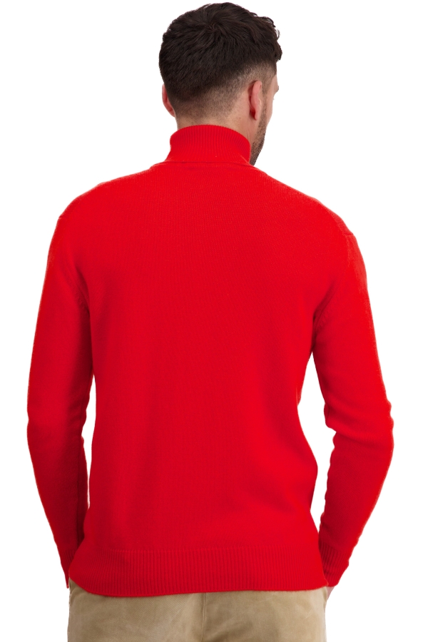 Cachemire pull homme col roule torino first tomato xl