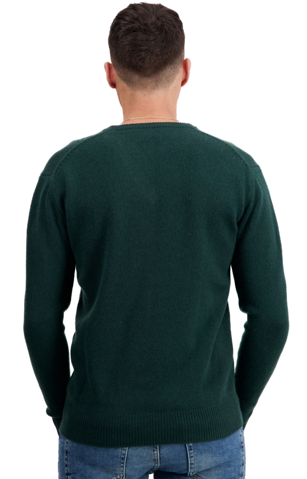 Cachemire pull homme col v tour first green xl