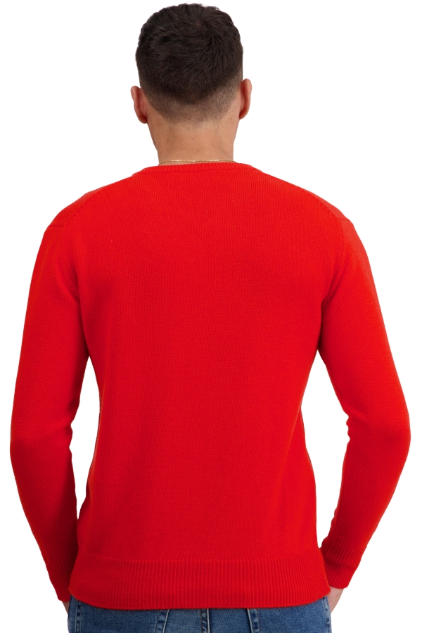 Cachemire pull homme col v tour first tomato m