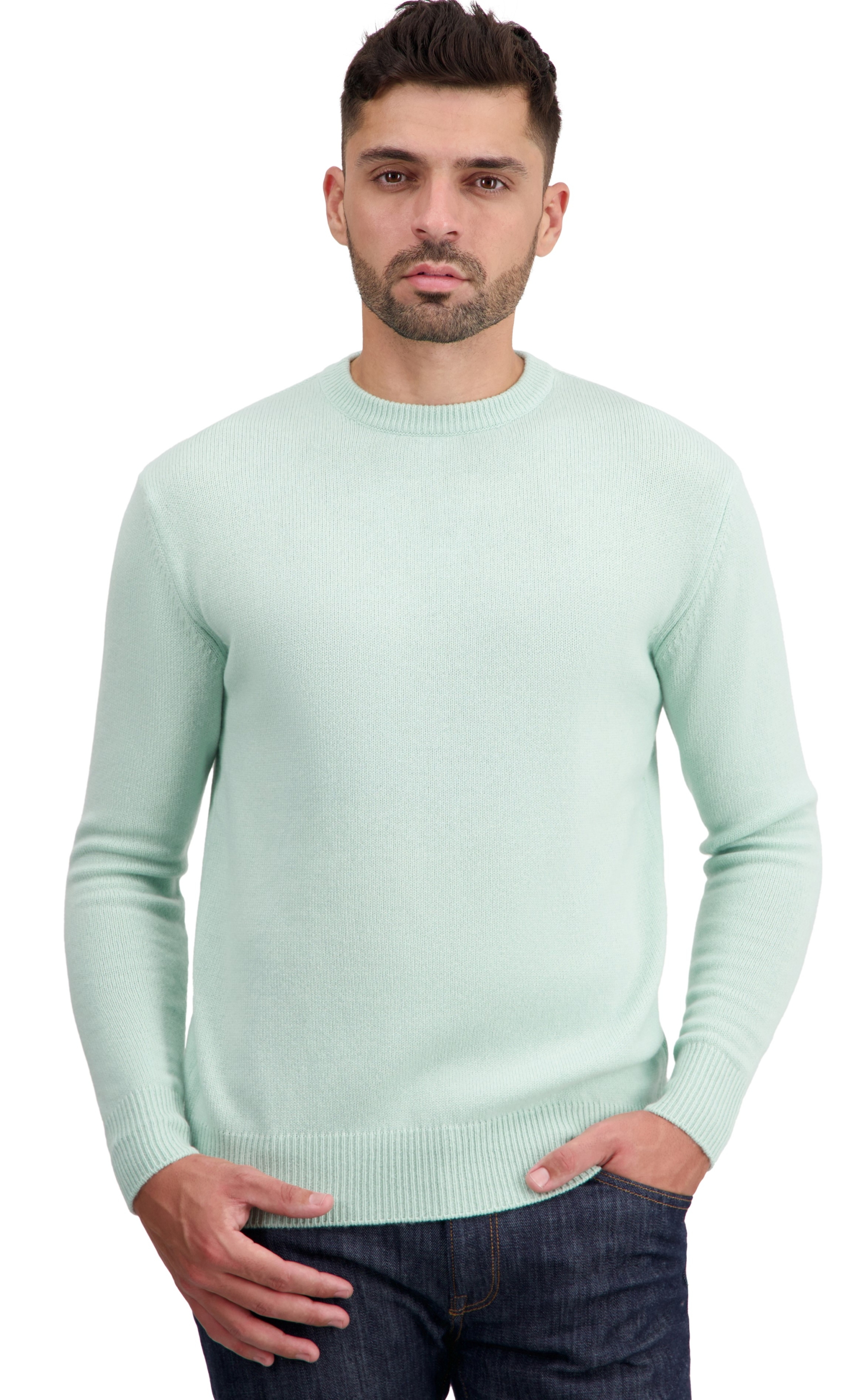Cachemire pull homme col rond touraine first embrace 3xl