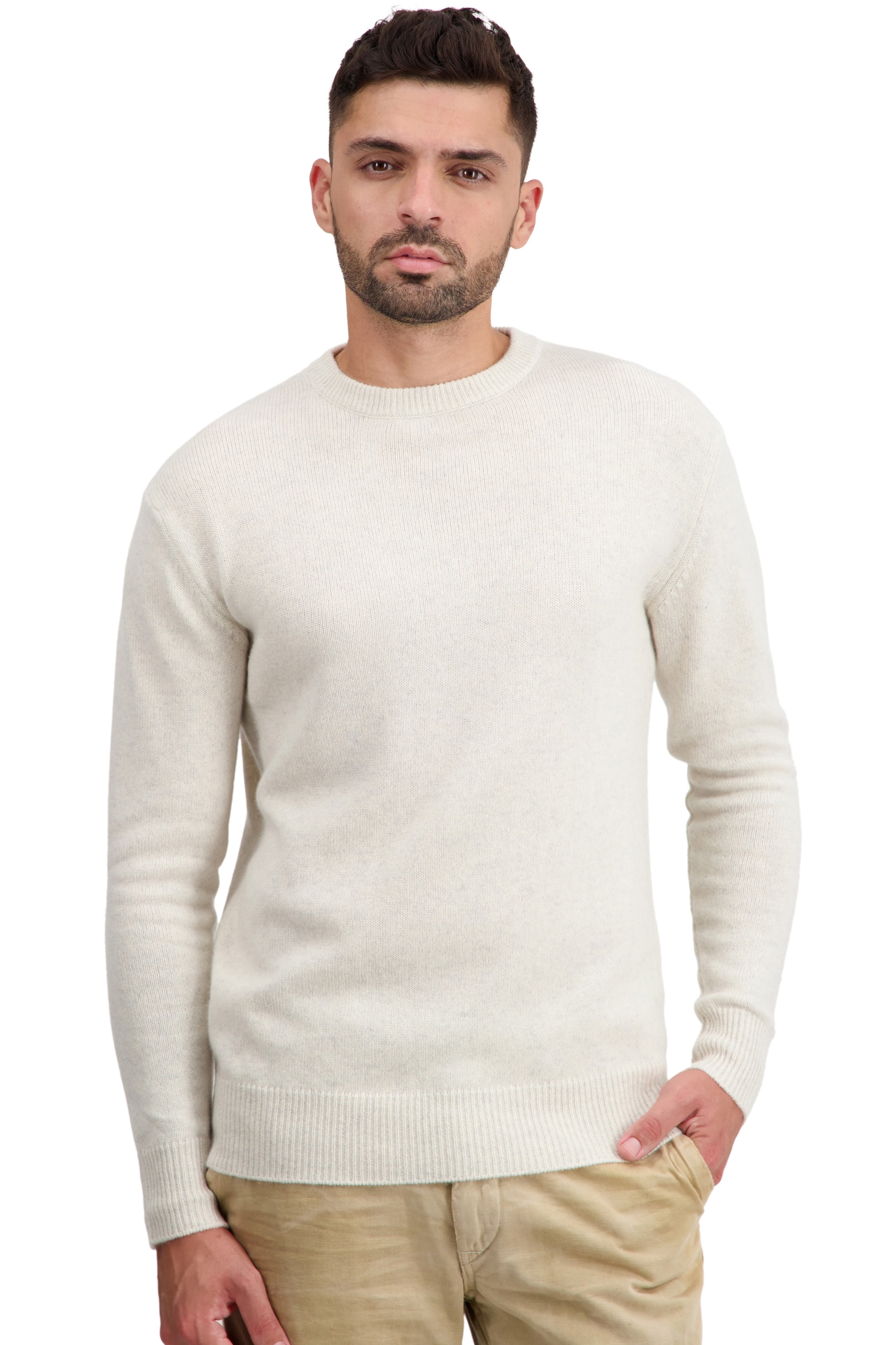 Cachemire pull homme col rond touraine first phantom 3xl