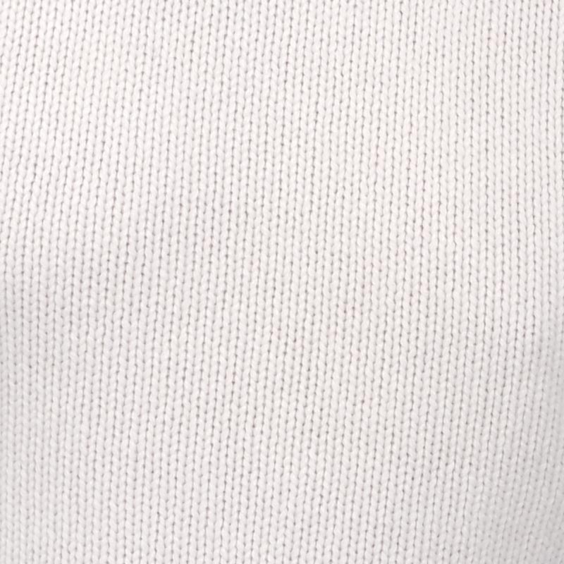 Cachemire pull femme col v faustine blanc casse 2xl